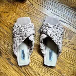 Steve Madden Women's Braided Beige Sandals